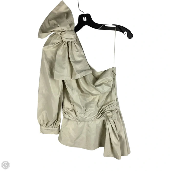 Top Long Sleeve By Karlie In Cream, Size: Estimated S