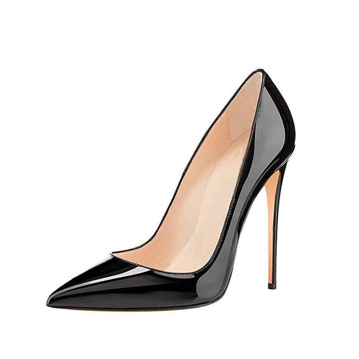 Tucomosi PU Party Shoes Point Toe High Heels