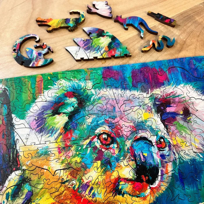 Twigg Cuddly Koala Wooden Jigsaw Puzzle — 168 Pieces