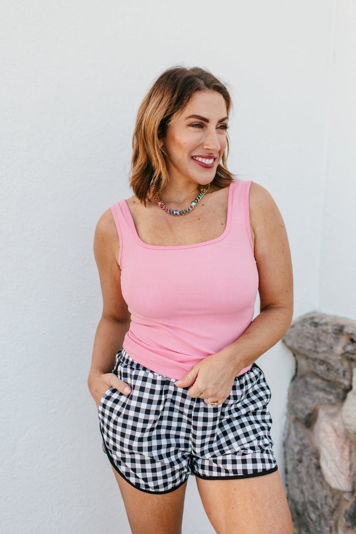 Wear Everywhere Tank Top In Light Pink - Reg & Curvy - Macoma Boutique110 Tanks