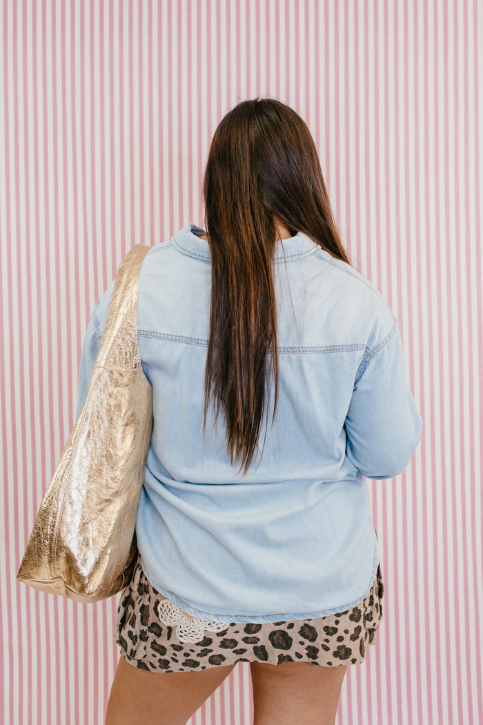Wear It Your Way Denim Shirt - Reg & Curvy
