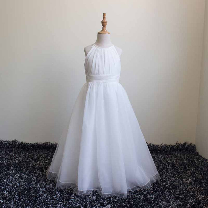 Wedding Flower Girl Dresses Kids Evening Dressowns
