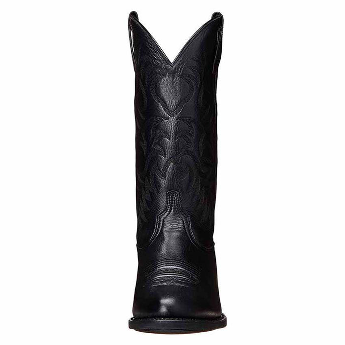Western Cowboy Boots Wide Calf Pointed Toe Embroidered Boot