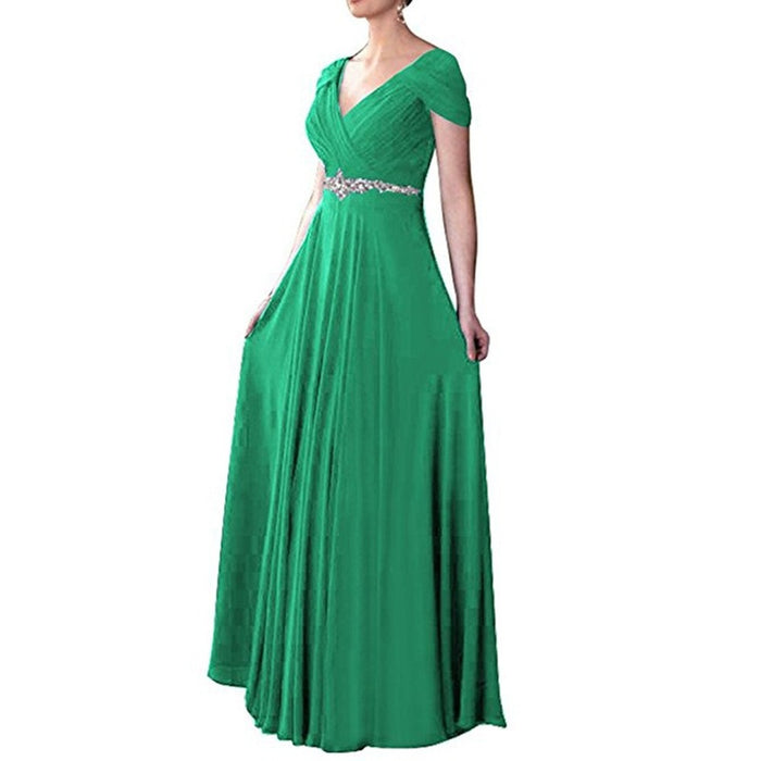 Women Bridesmaid Dresses Long Prom Wedding Guest Dress Ball Gowns