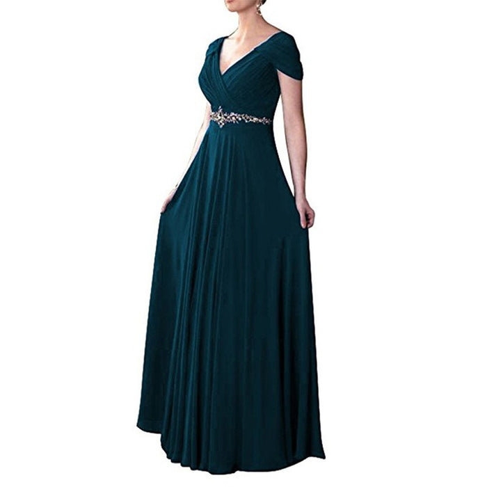 Women Bridesmaid Dresses Long Prom Wedding Guest Dress Ball Gowns