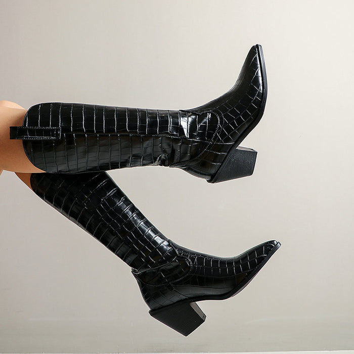 Women Cowboy Western Boots Blue | Brown | Black | White