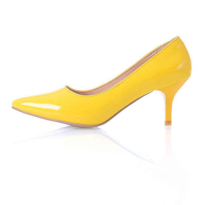 Women Dress Stilettos High Heels Pointed Toe Pumps 6.5cm