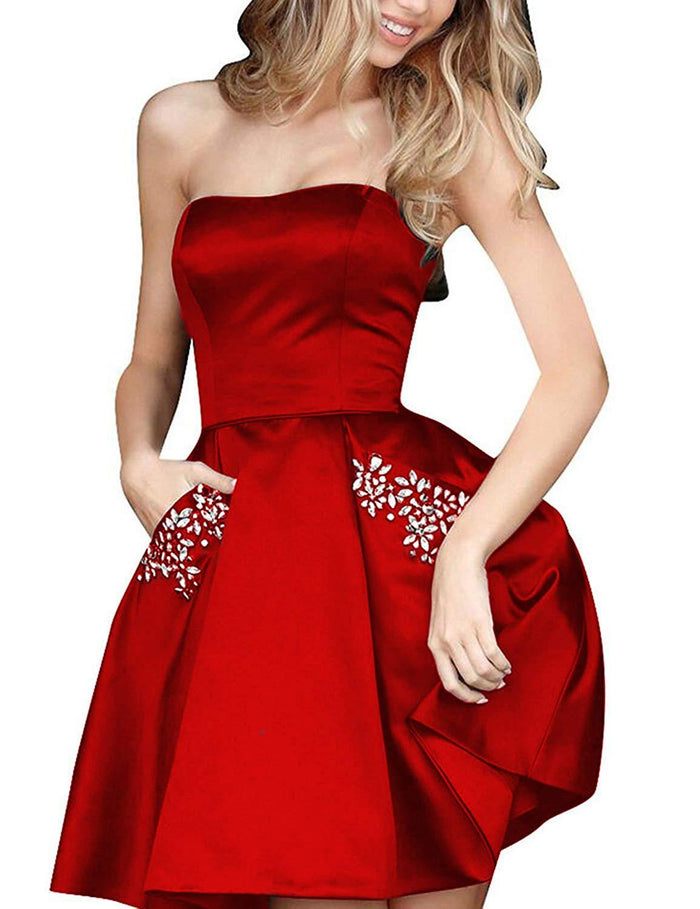 Red / Custom Size
