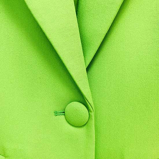 Women Suits 2 Piece Mint Green One Button Blazer With Flare Pants Suit