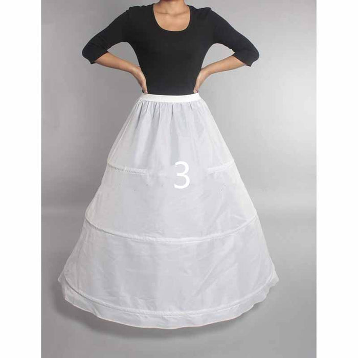 Women Wedding Petticoat Crinoline Underskirt Slips Underskirt