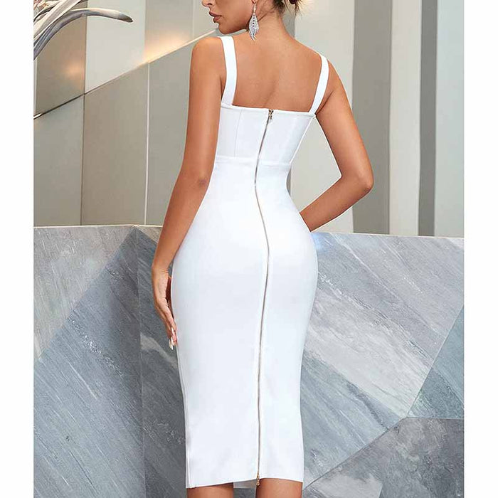 Women's Celebrity Bandage Bodycon Dress Strap Party Pencil Dress Cocktail Party Dress