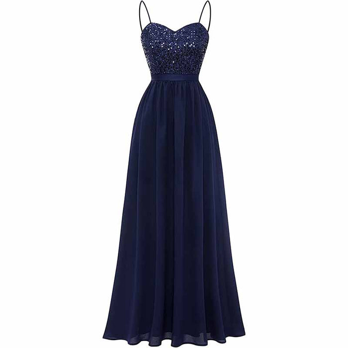 Sequin Dark Blue / US2-26W
