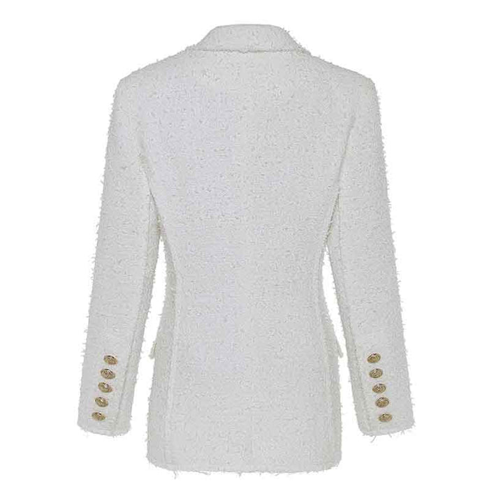 Women's coats & jackets White Long Sleeves Blazer Jackets