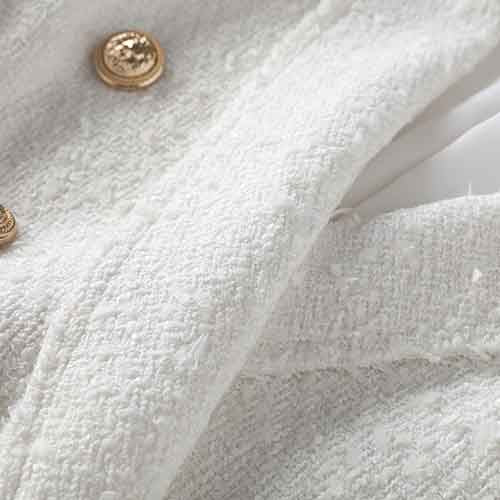 Women's coats & jackets White Long Sleeves Blazer Jackets