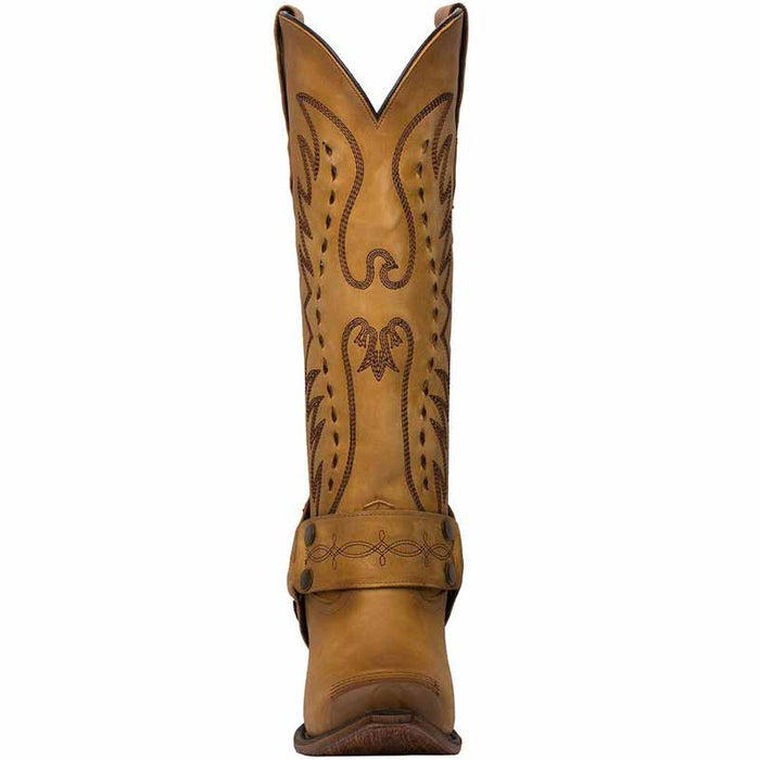 Women's Floral Embroidered Western Boots Knee High Cowboy Boots