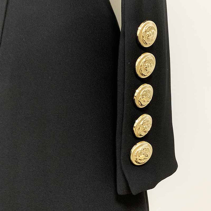 Women's Long Sleeves Buttons Bodycon Mini Dresses