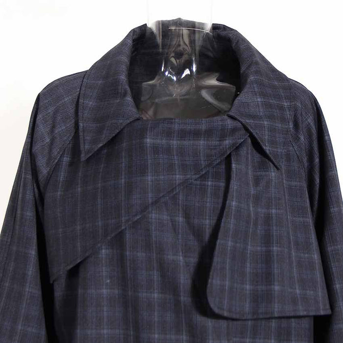 Women's Long Trench Coat Windproof Classic Lapel Belted Overcoat with Pockets