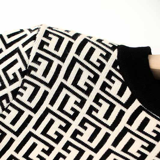 Women's Luxury Wool Blend Kintwear Bodycon Stretch Sweater Mini Dresses