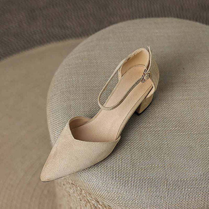 Women's Mary Jane Kitten Heel Pumps Mid Low Heels