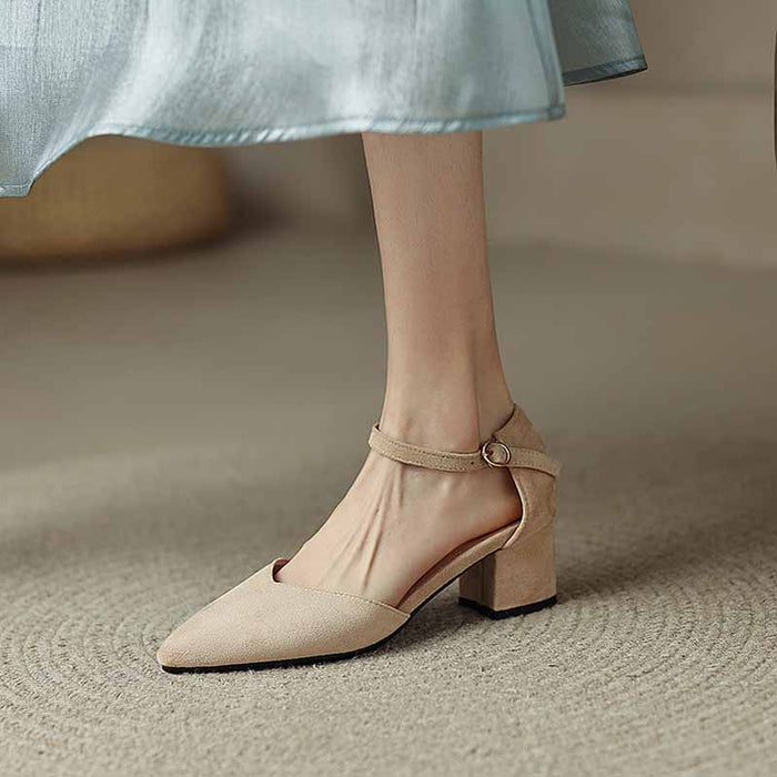 Women's Mary Jane Kitten Heel Pumps Mid Low Heels