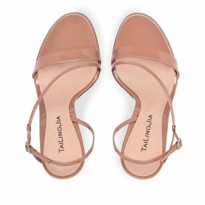 Women's open toe party shoes ankle strap stiletto heeled sandals