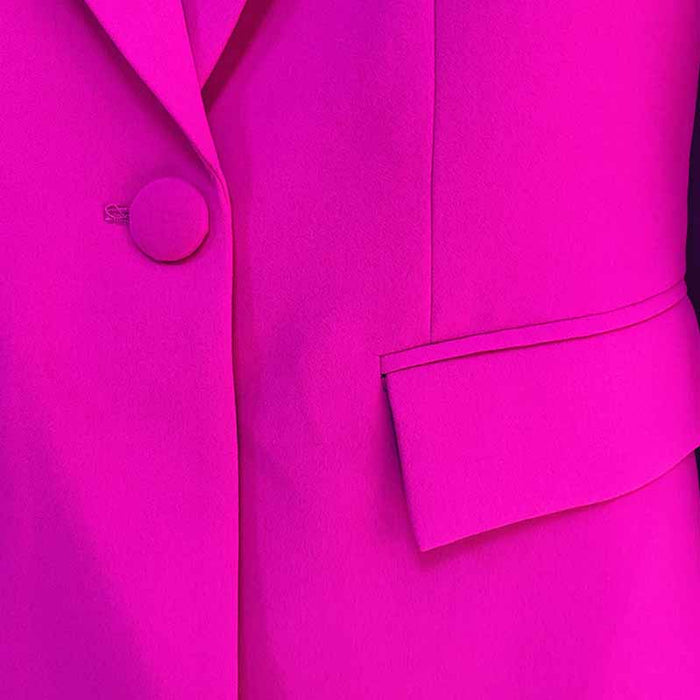 Women's Pantsuit Blazer+High Waisted Flare Pants Suit Wedding Pantsuit