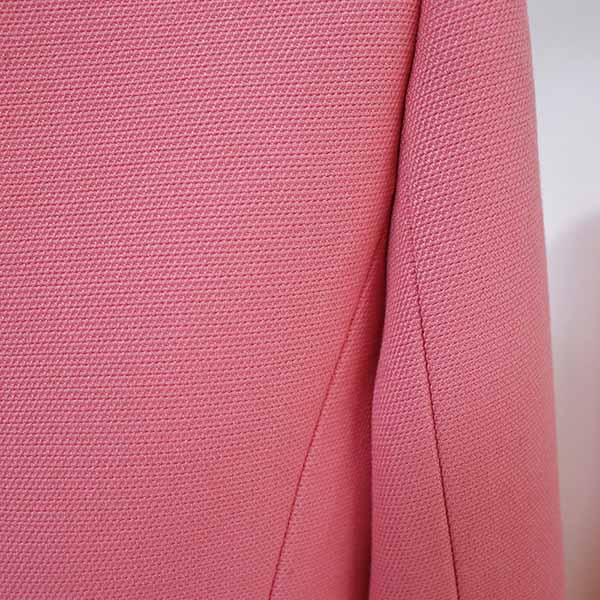 Women's Pink Coat Golden Lion Buttons Fitted Blazer Jacket