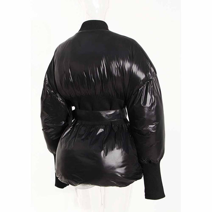 Women's Puffer Jacket Thickened Winter Turtleneck Puffer Parka Coats