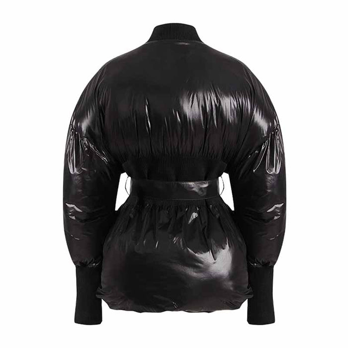 Women's Puffer Jacket Thickened Winter Turtleneck Puffer Parka Coats