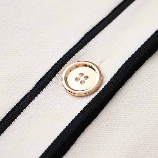 Women's Rib Knit Tie Waist Midi Dress White Knit Cardigan