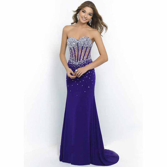 Women's Sequin Glitter Off Shoulder Long Cocktail Party Prom Dress