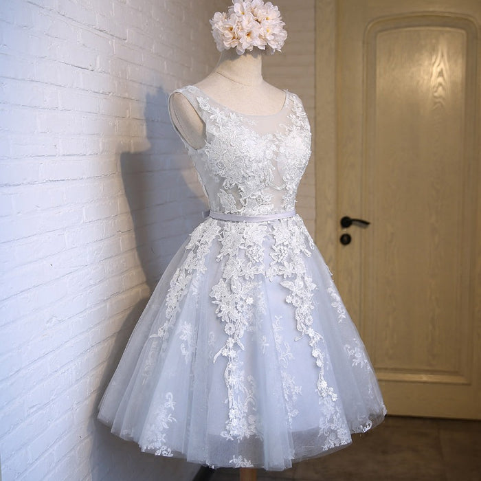 Women's Short Homecoming Dress Lace Prom Graduation Party Gown Wedding Guest Dress