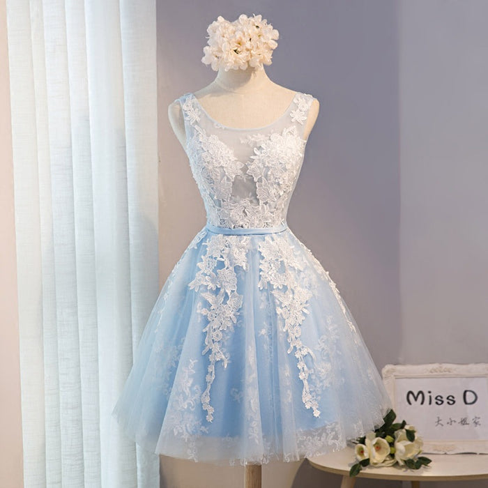 Women's Short Homecoming Dress Lace Prom Graduation Party Gown Wedding Guest Dress