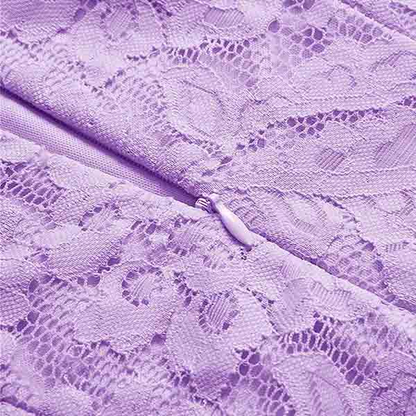 Women's Sleeveless Hi-Lo Lace Formal Dress Cocktail Party Dress Custom Size