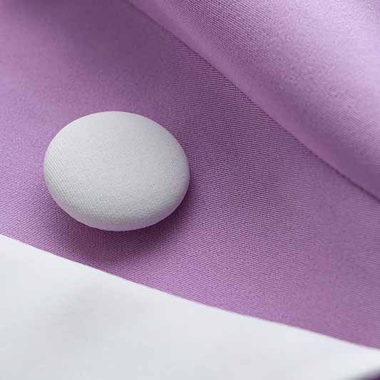 Women's Spring Summer Shawl White Collar Fitted Blazer Lavender Coat