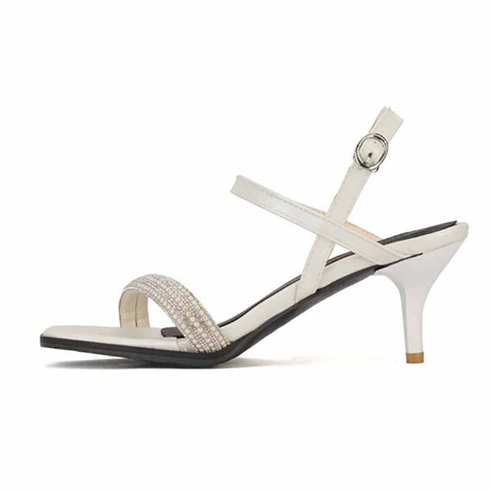 Women's Strappies Low Heel Pump Sandals Heels