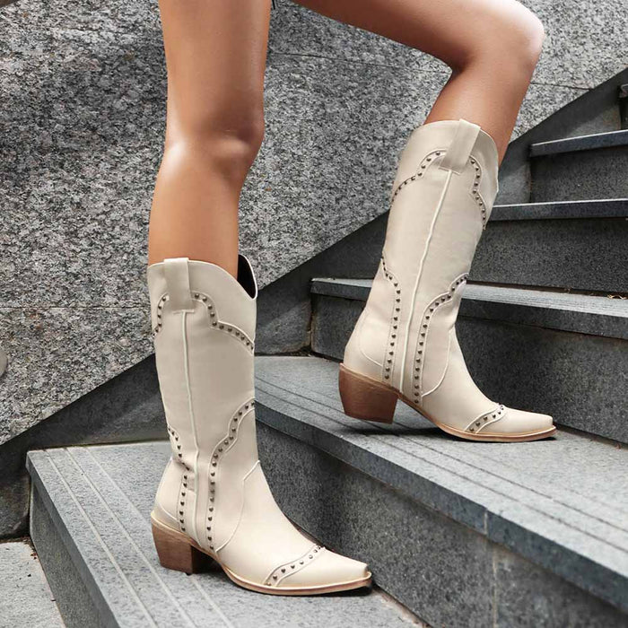 Women's Western Boot Snip Toe Boots