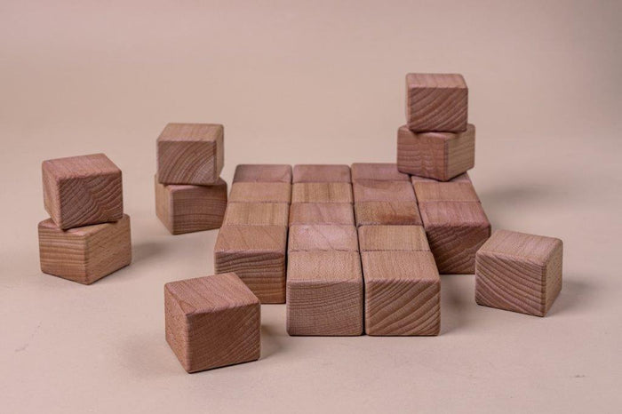 Wooden Blocks Toy for Kids | Set of 12 | Set of 24 - Bombay Toy Company