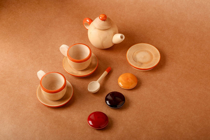 Wooden Tea Party Set – A Timeless Invitation to Imaginative Play