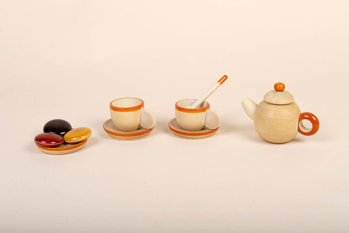 Wooden Tea Party Set – A Timeless Invitation to Imaginative Play