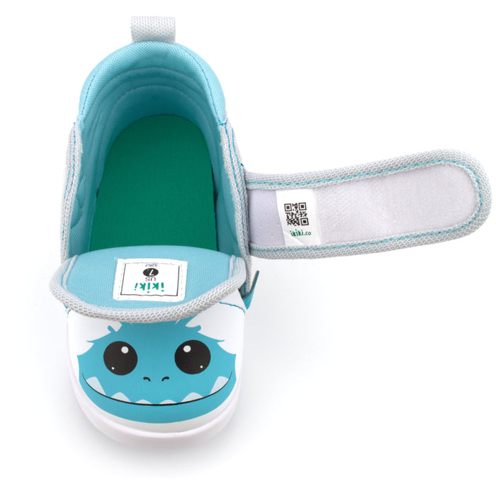 Yeti Squeaky Single Shoe for Boys and Girls V2 | White | (One Shoe Only)